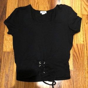 Garage black short sleeve shirt (size S/XS)